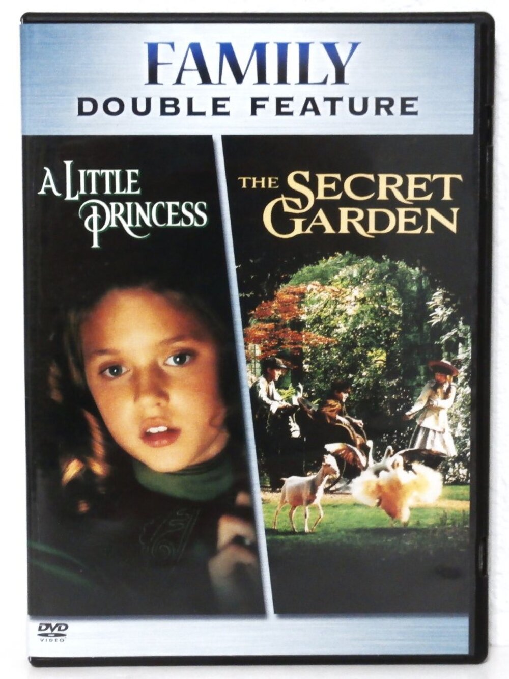 A LITTLE PRINCESS / THE SECRET GARDEN DVD  Family Double Feature